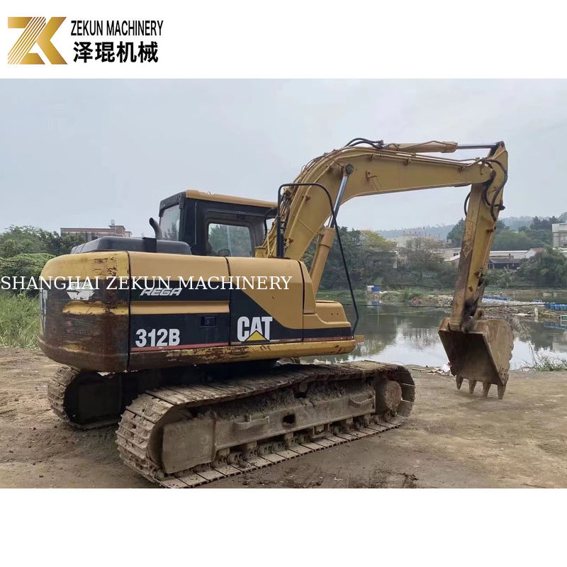 2000 Χρόνος Cat 312B Χρησιμοποιούμενος ανασκαφέας 12Ton 63KW μεταχειρισμένος ανασκαφής