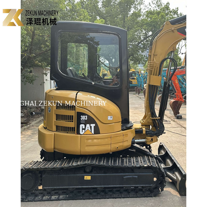 Χρησιμοποιούμενη εξορυκτική μηχανή Caterpillar Cat 303 Mini με 0.12M3 Bucket το 2020