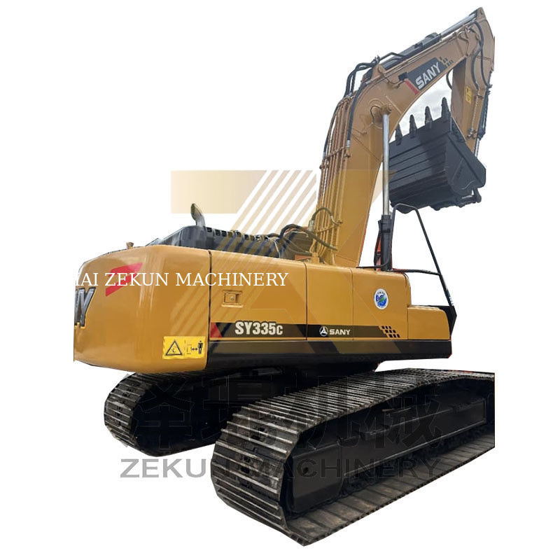33 τόνων Sany 335 Excavator χρησιμοποιείται 212KW με υδραυλική αντλία σε καλή κατάσταση