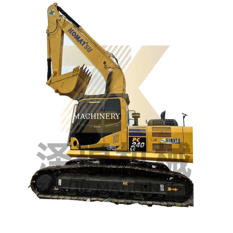 Εκσκαφέας Komatsu PC240-7 με χαμηλό ωράριο εργασίας 0-2000 και λοιπό υδραυλικό κύλινδρο