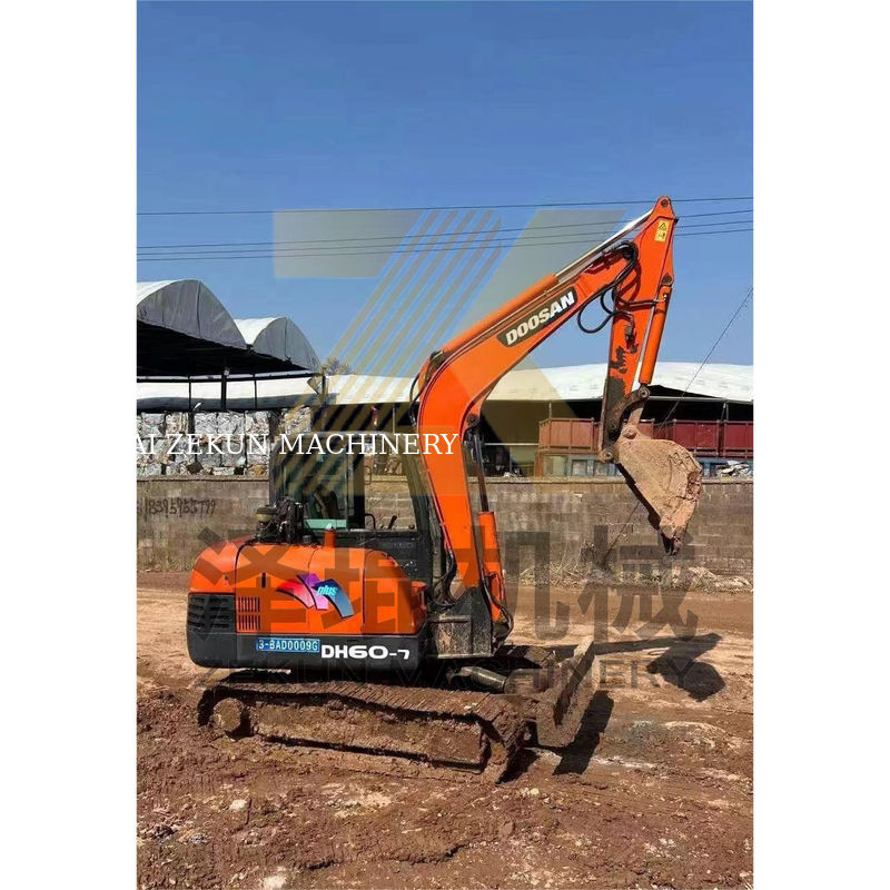 5500 KG Doosan60-7 DH55/DH60-7/80-7 DH60/DH60-7 Εκσκαφέας με 0-2000 ώρες εργασίας