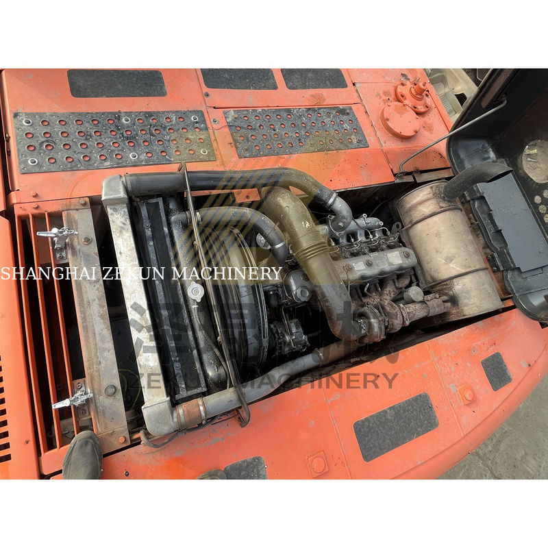 110 KW μεταχειρισμένο εκσκαφέα ZX200 Χρησιμοποιούμενο βαρύ εκσκαφέα για τις ανάγκες κατασκευής σας