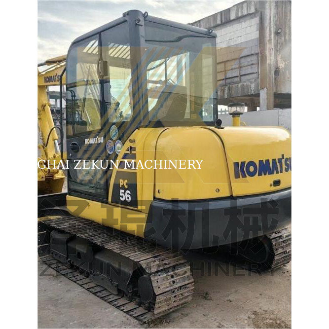 Χρησιμοποιούμενη εξορυκτική μηχανή Komatsu PC56 με χωρητικότητα κουβάς 0,2m3 και 0-2000 ώρες εργασίας