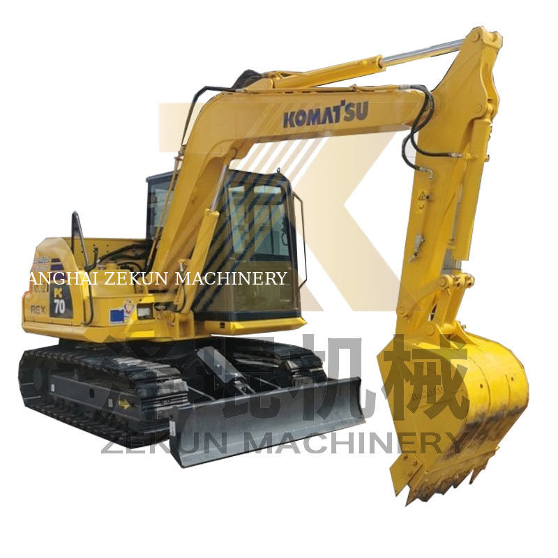 6.59TON Εργασιακό βάρος 2022 Χρησιμοποιούμενο Komatsu PC70-8 Εκσκαφέας για τις απαιτήσεις σας