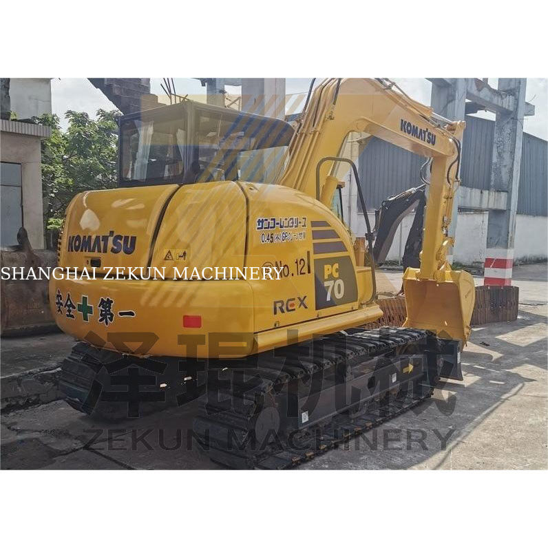 6.59TON Εργασιακό βάρος 2022 Χρησιμοποιούμενο Komatsu PC70-8 Εκσκαφέας για τις απαιτήσεις σας