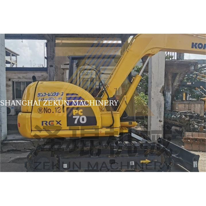 6.59TON Εργασιακό βάρος 2022 Χρησιμοποιούμενο Komatsu PC70-8 Εκσκαφέας για τις απαιτήσεις σας