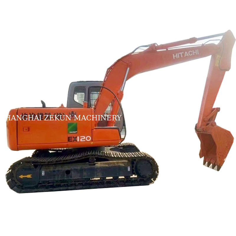 Χρησιμοποιούμενος εξορυκτής Hitachi ZX120-5 ZX120-6 Mini Digger με 7420 ώρες εργασίας