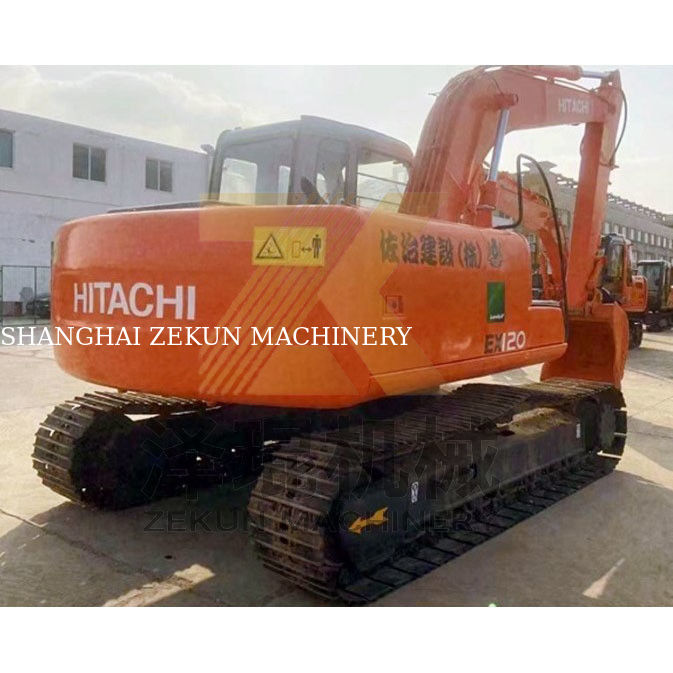 Χρησιμοποιούμενος εξορυκτής Hitachi ZX120-5 ZX120-6 Mini Digger με 7420 ώρες εργασίας