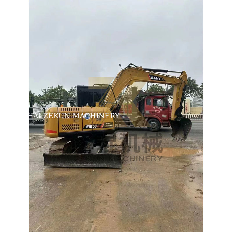 Χρησιμοποιούμενος μίνι εξορυκτής SANY SY55C SY60C SY75C SY95C SY135C SY215C Pro με κινητήρα Kubota