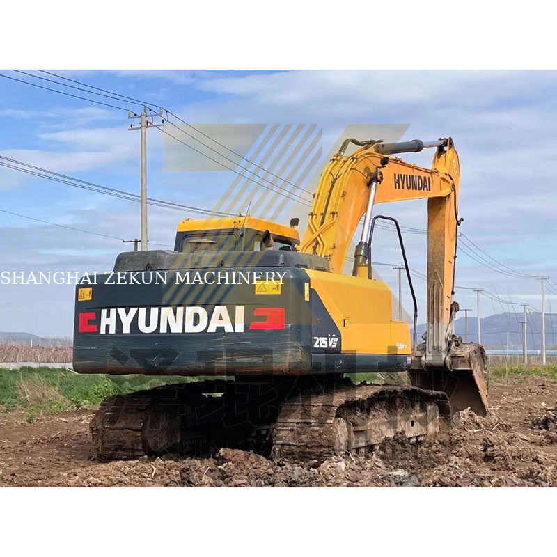 21000 KG βάρος μηχανής Cummins κινητήρας Χρησιμοποιείται Hyundai 215-9T 215-9S Excavator στη Σαγκάη