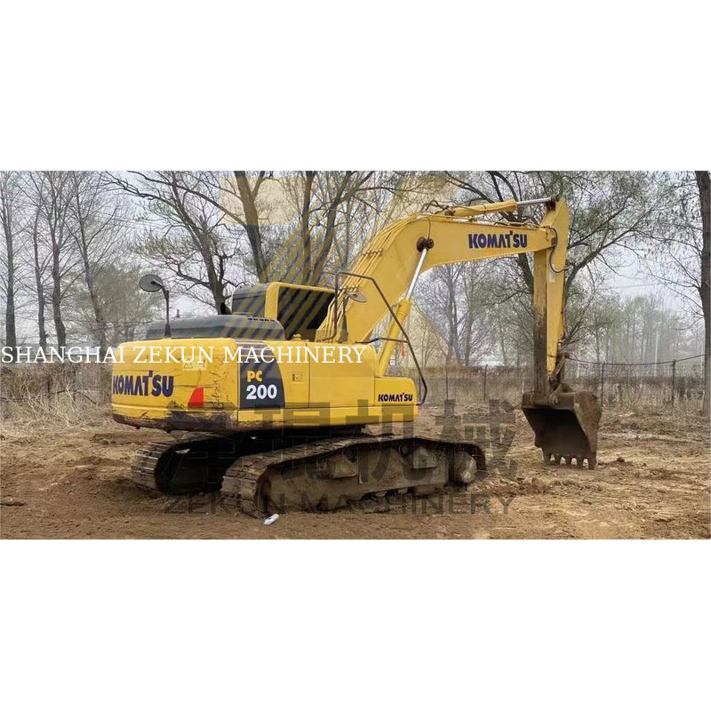 Δεύτερο χέρι PC200-7 Komatsu PC200-7 Crawler Digger στη Σαγκάη PC-200-8M0 2019