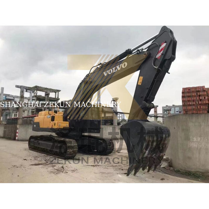 Χρησιμοποιούμενος εξορυκτής Volvo EC480 με χωρητικότητα κουβάς 3,3 m3 και άλλη υδραυλική βαλβίδα