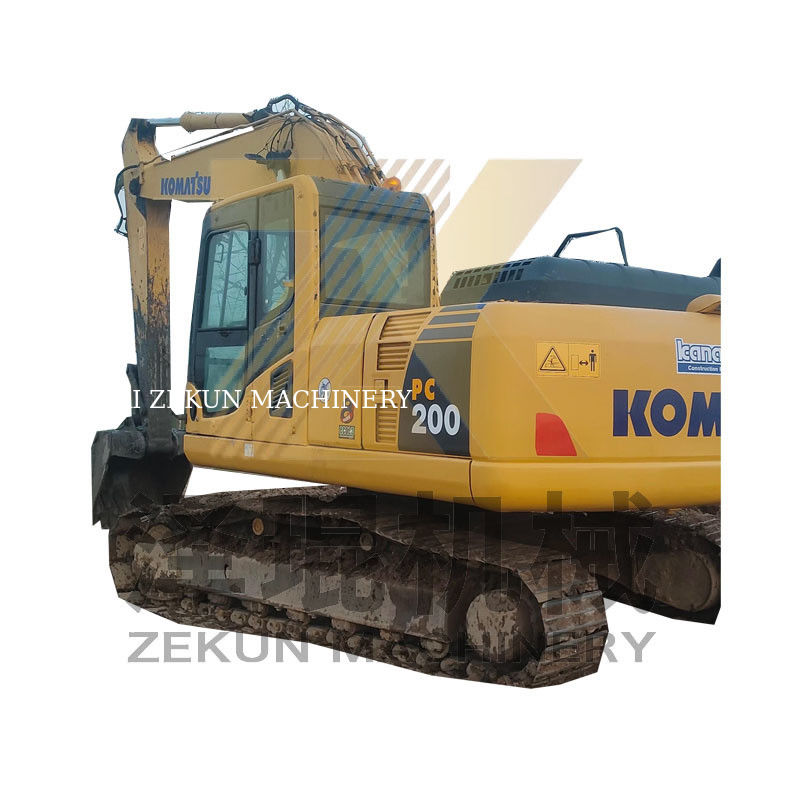 Κομάτσου PC200-7 PC200-8N1 Crawler Excavator Digger με κινητήρα 110KW στη Σαγκάη