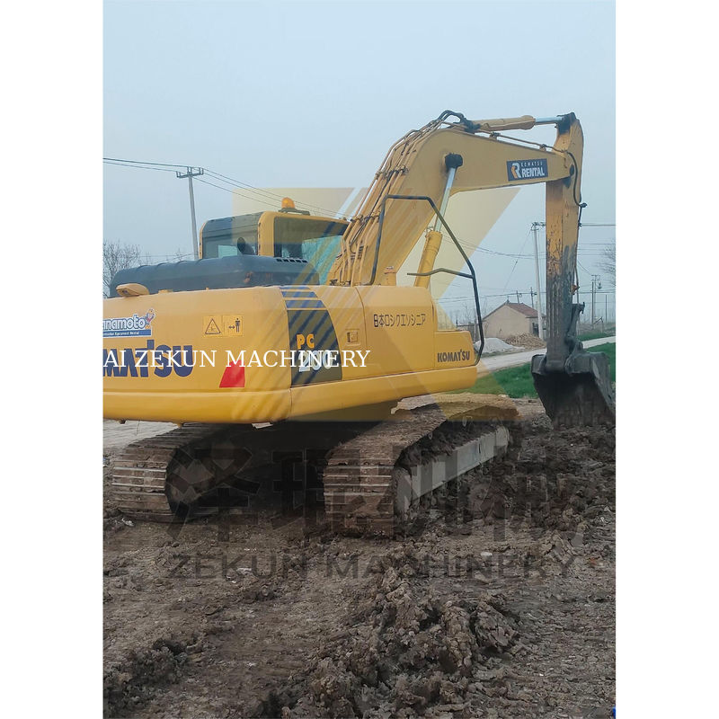 Κομάτσου PC200-7 PC200-8N1 Crawler Excavator Digger με κινητήρα 110KW στη Σαγκάη