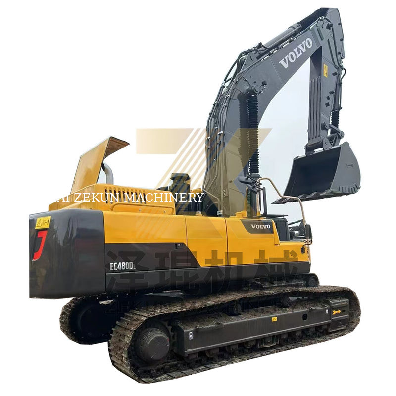 48000 KG Χρησιμοποιούμενος εξορυκτής Volvo EC380D EC480D EC480DL με ισχύ 265 KW στη Σαγκάη