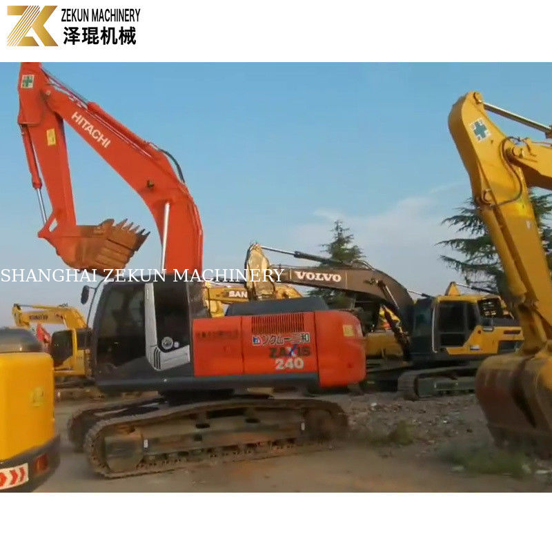 24 τόνους Χρησιμοποιούμενος εκσκαφέας Hitachi ZX240 Αρχική υδραυλική βαλβίδα 132KW ZX60 ZX70 ZX120