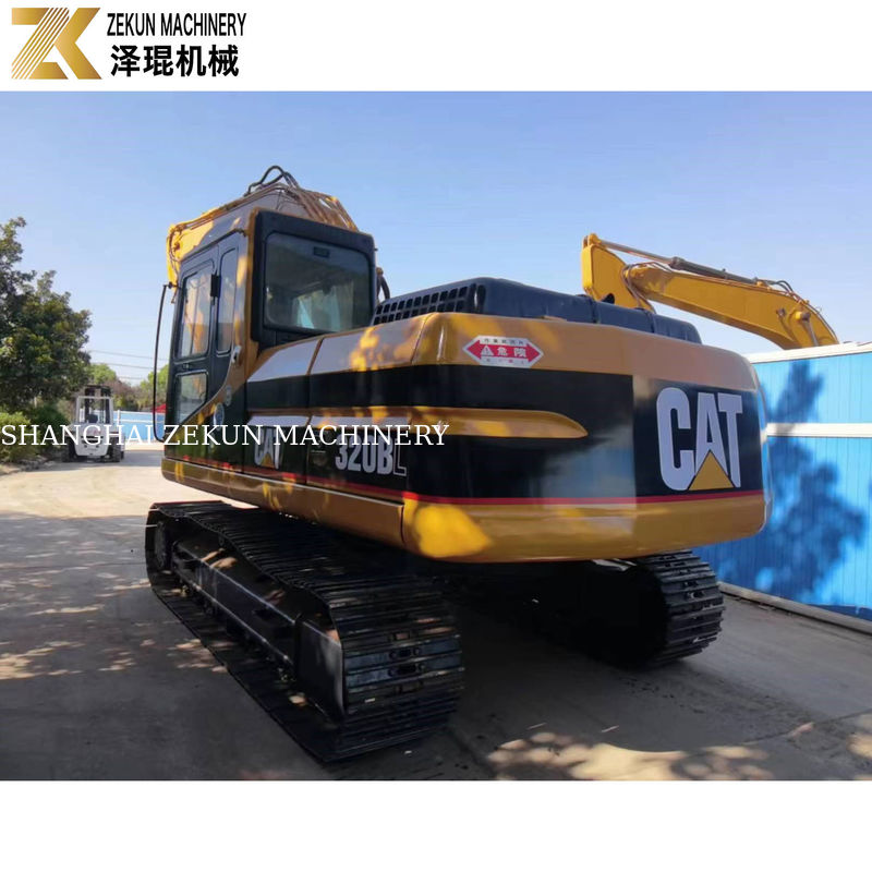 Χρησιμοποιημένη εκσκαφέας Cat 320 BL με χωρητικότητα κουβάς 0,92 m3 και 2001-4000 ώρες εργασίας