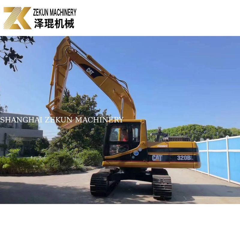 Χρησιμοποιημένη εκσκαφέας Cat 320 BL με χωρητικότητα κουβάς 0,92 m3 και 2001-4000 ώρες εργασίας