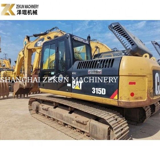 Η Caterpillar 315D 15 τόνων μεταχειρισμένη εκσκαφή με υδραυλική βαλβίδα CAT και υδραυλική αντλία
