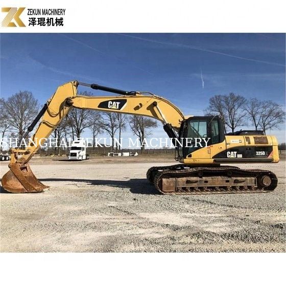 Αρχική Χρησιμοποιούμενη Εκσκαφέας 25 τόνων Caterpillar 325 Crawler για βαριές κατασκευαστικές εργασίες