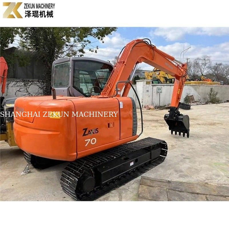 Χρησιμοποιούμενος εξορυκτής Hitachi ZX70 με αρχική υδραυλική αντλία και 2001-4000 ώρες εργασίας