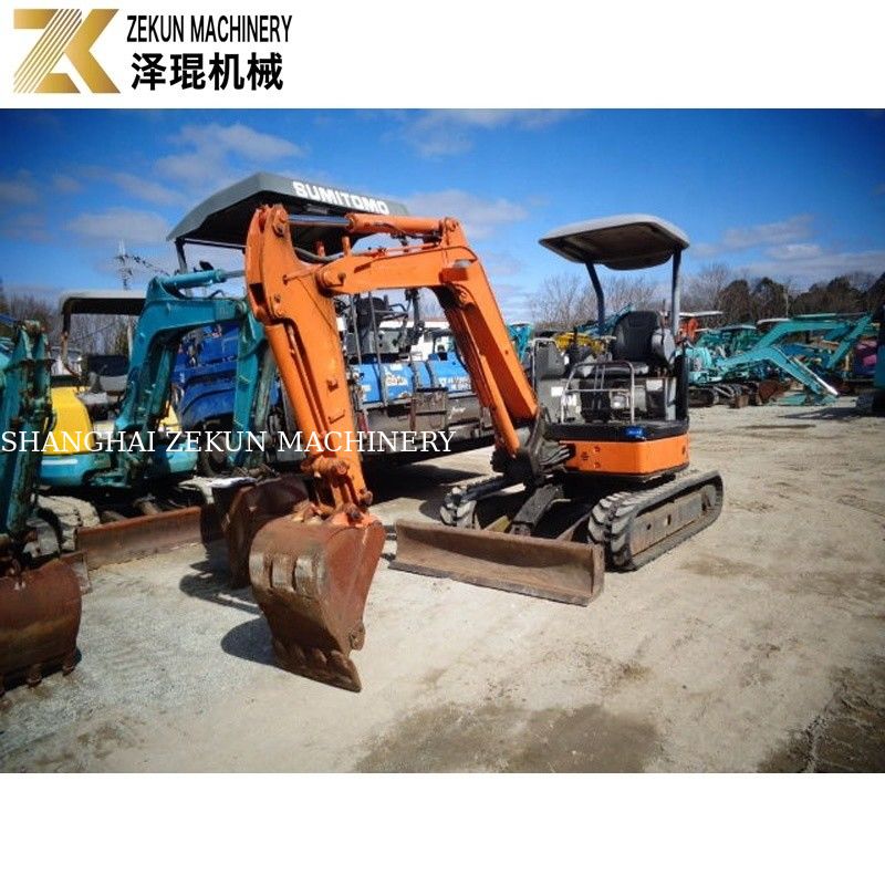 20KW μικρά μεταχειρισμένα Hitachi Zaxis 30 Crawler Excavator ZX30 για μηχανήματα μεταφοράς γης