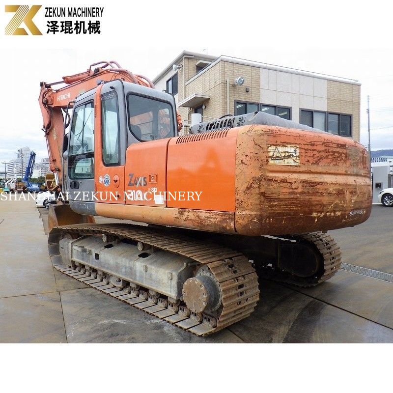 Χρησιμοποιούμενος εξορυκτής Hitachi Zaxis 210 ZX210 21 τόνους Βάρος μηχανής και χωρητικότητα κουβάς 1,0m3