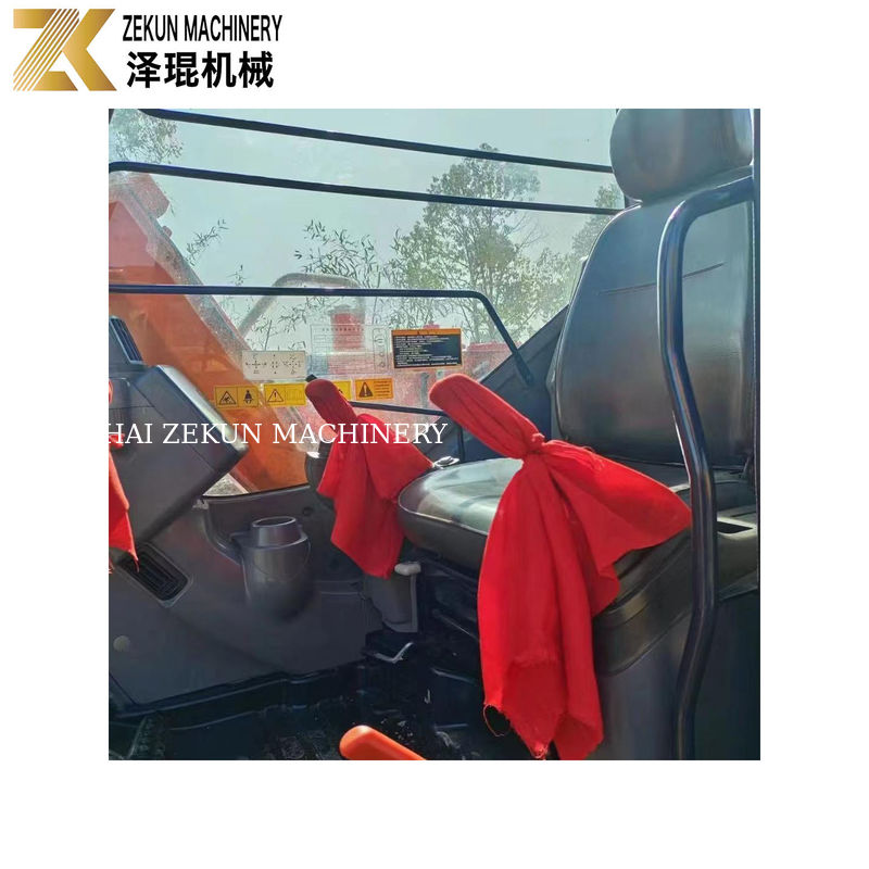 6 τόνους Χρησιμοποιούμενη μίνι εκσκαφέας Hitachi ZX60 με 40,5 KW σε καλή κατάσταση
