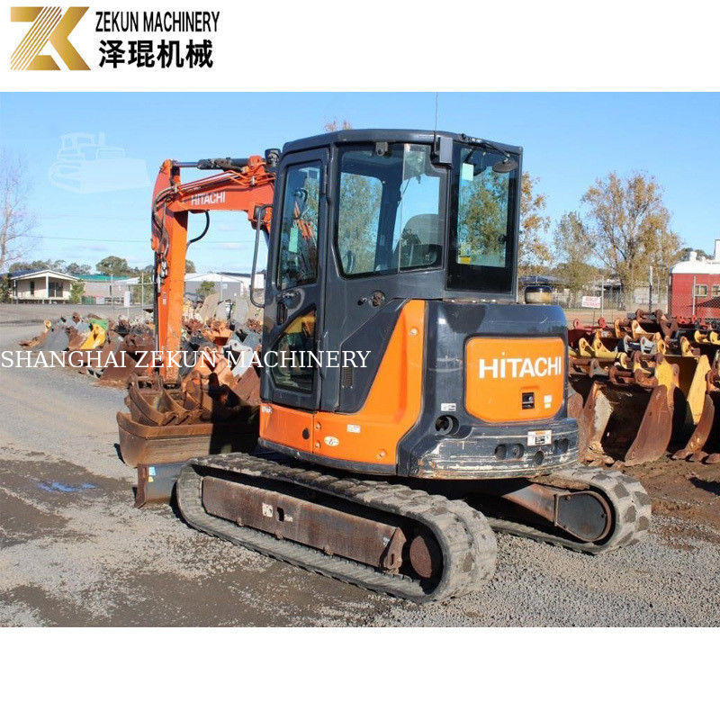 Μετακινούμενος τύπος σάρωσης τύπου Hitachi ZX55-5A εξορυκτής με χωρητικότητα κουβάς 0,19m3