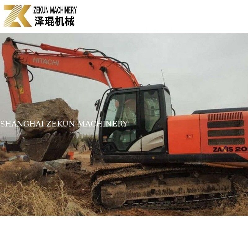 Εκσκαφέας 20 τόνων Hitachi Zaxis 200 Χρησιμοποιείται για έργα ανασκαφής Βάρος μηχανής 19800 KG
