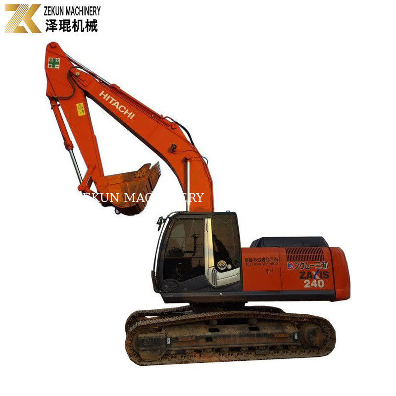 Χρησιμοποιούμενη εκσκαφέας Hitachi ZX240 24 τόνων Ιαπωνία πρωτότυπο 2011 Έτος 2001-4000 ώρες εργασίας
