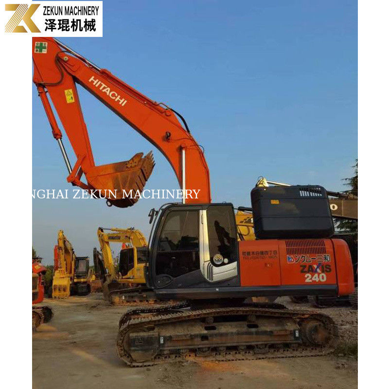 Χρησιμοποιούμενη εκσκαφέας Hitachi ZX240 24 τόνων Ιαπωνία πρωτότυπο 2011 Έτος 2001-4000 ώρες εργασίας