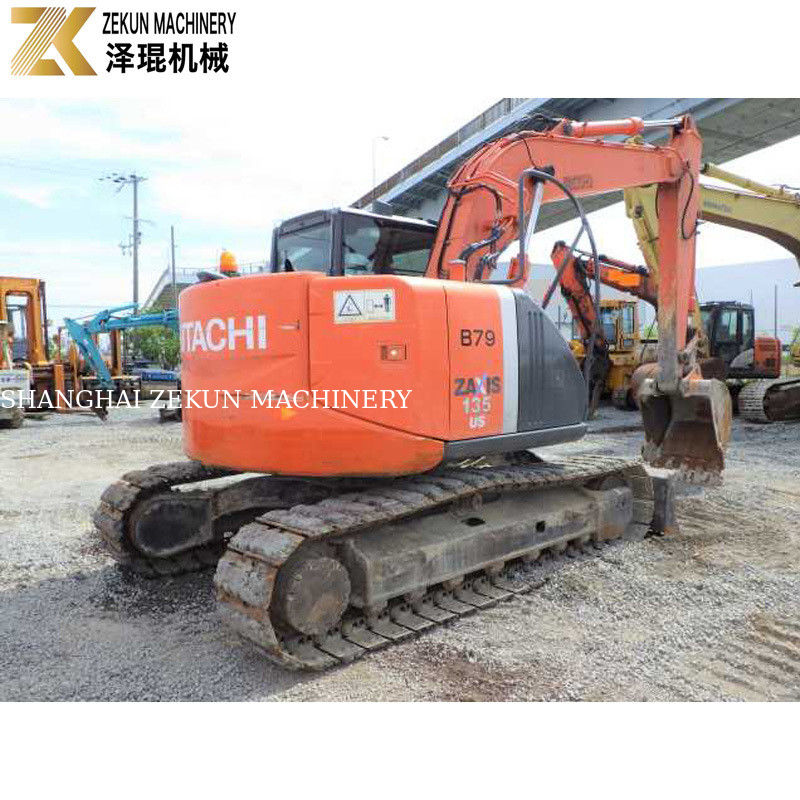 Αρχική εκσκαφέας της Ιαπωνίας Hitachi ZX135US με αρχική υδραυλική αντλία και γύρο