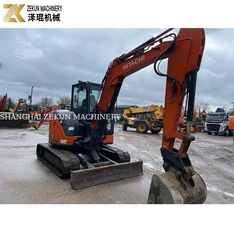 Χρησιμοποιούμενος μίνι εξορυκτής Hitachi ZX55U. Ιαπωνικό πρωτότυπο.
