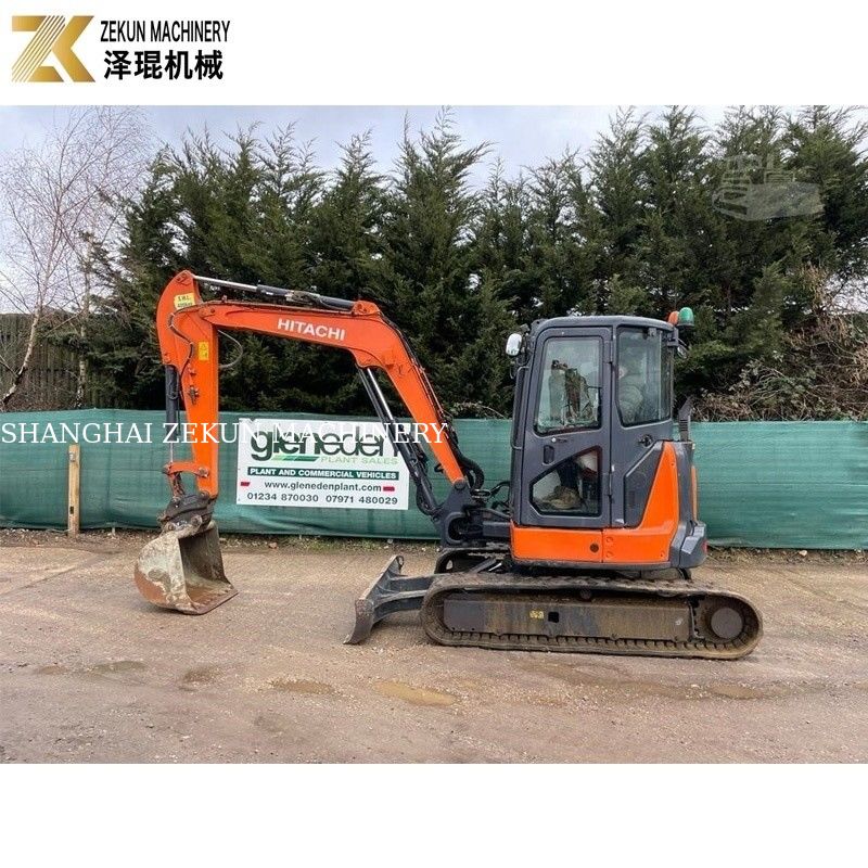 Χρησιμοποιούμενος μίνι εξορυκτής Hitachi ZX55U. Ιαπωνικό πρωτότυπο.