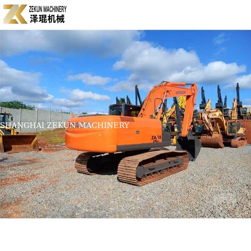 Χρησιμοποιούμενος εξορυκτής Hitachi ZX210 ZX210LC ZX210LC-3 με αρχικό ιαπωνικό κινητήρα σε θερμότητα