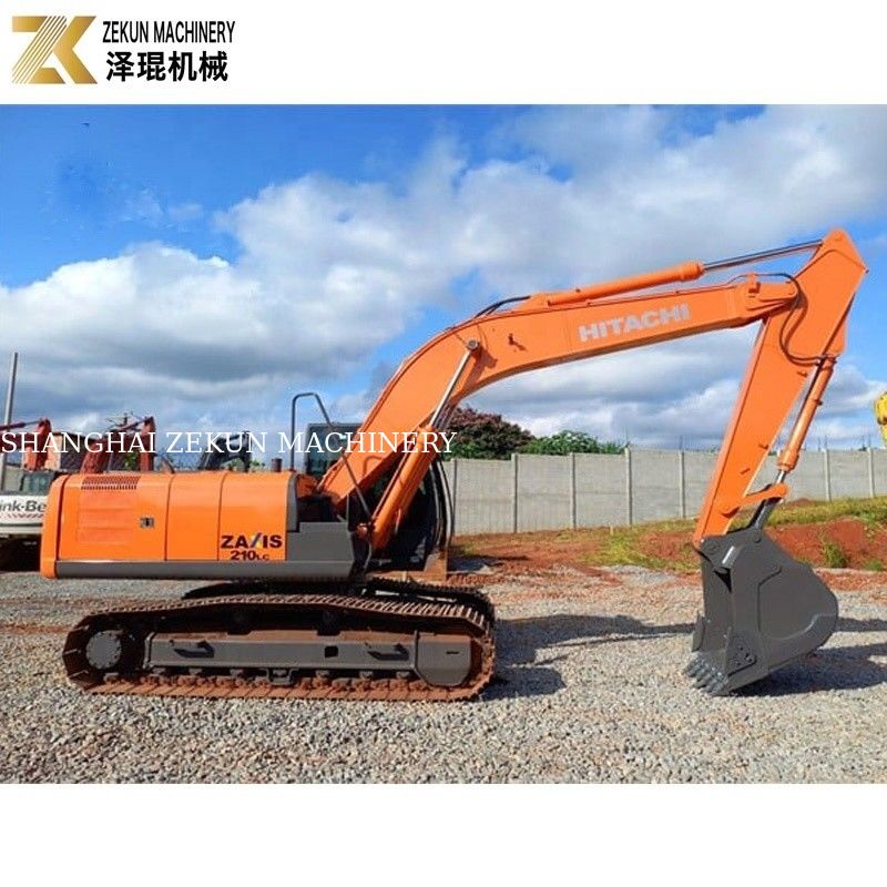Χρησιμοποιούμενος εξορυκτής Hitachi ZX210 ZX210LC ZX210LC-3 με αρχικό ιαπωνικό κινητήρα σε θερμότητα