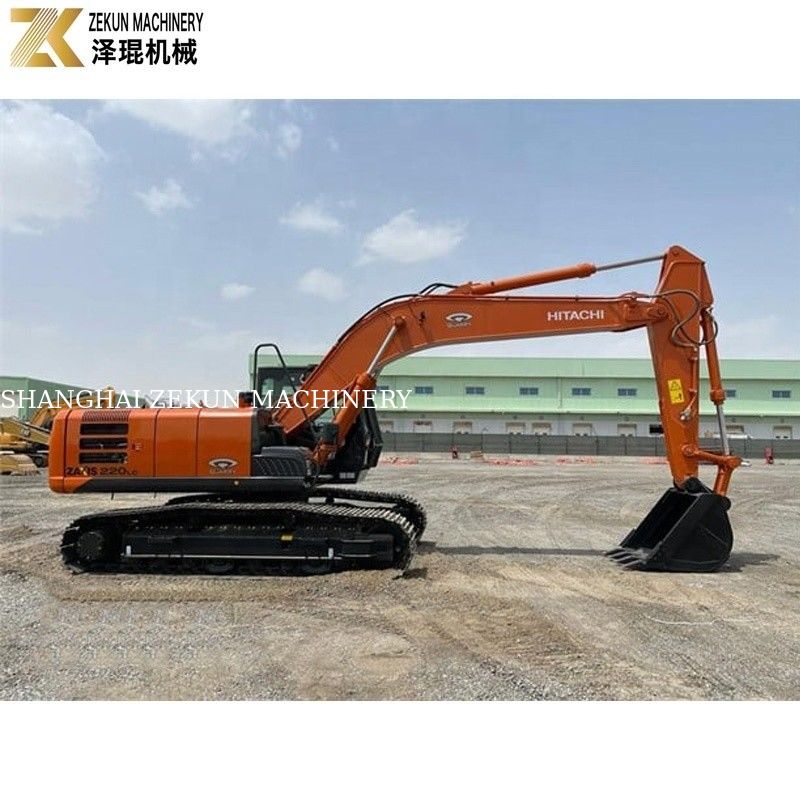 Μεσαίου μεγέθους εκσκαφέας ZX220LC με για την κατασκευή σκάβουν 22 τόνους Χρησιμοποιείται Hitachi 220