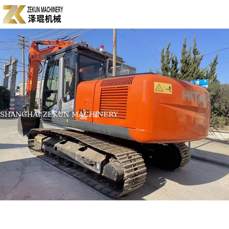 Χαμηλές ώρες εργασίας Hitachi EX 200 Εκσκαφέας με υδραυλική αντλία Άλλες υδραυλικές βαλβίδες
