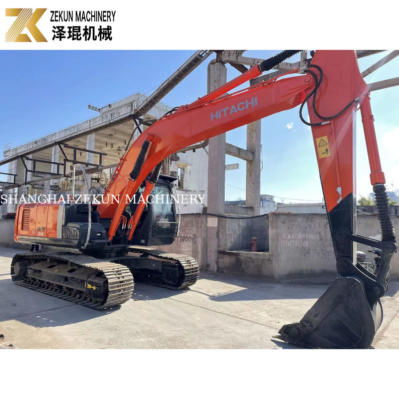 Χαμηλές ώρες εργασίας Hitachi EX 200 Εκσκαφέας με υδραυλική αντλία Άλλες υδραυλικές βαλβίδες
