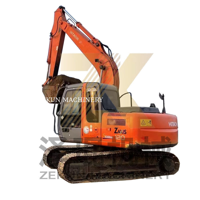 2018 ISUZU μεταχειρισμένο Χρησιμοποιούμενο Hitachi ZX120-6 DS 120 Mini Digger με κινητήρα ISUZU