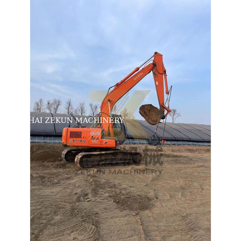 2018 ISUZU μεταχειρισμένο Χρησιμοποιούμενο Hitachi ZX120-6 DS 120 Mini Digger με κινητήρα ISUZU
