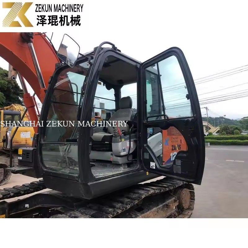 Χαλυβουργός Hitachi ZX120-6 με αρχική υδραυλική αντλία και λειτουργικό βάρος 12 τόνων