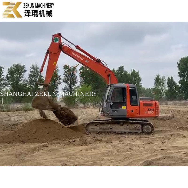 2012 Hitachi 120-2 Εκσκαφέας πρωτότυπα εξαρτήματα και καουτσούκ τροχιά για την ανασκαφή
