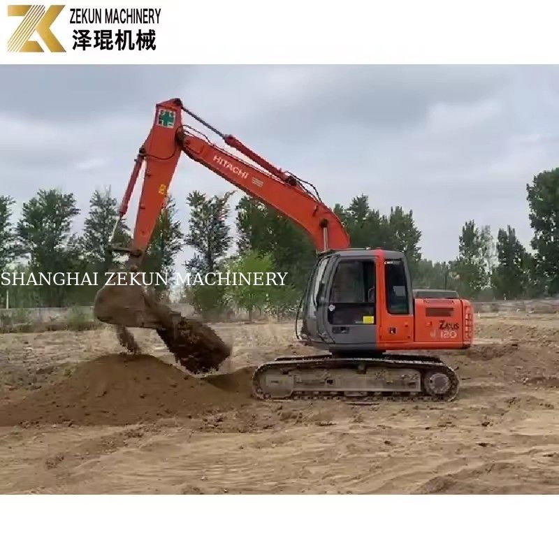 2012 Hitachi 120-2 Εκσκαφέας πρωτότυπα εξαρτήματα και καουτσούκ τροχιά για την ανασκαφή