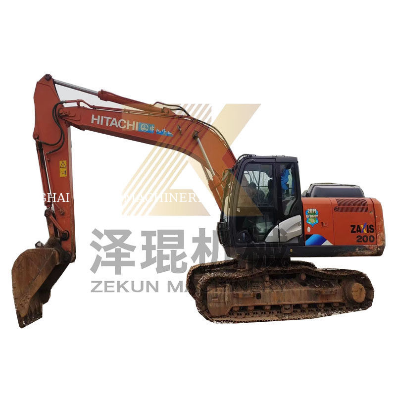 Χρησιμοποιήθηκε Hitachi ZX200-5 εκσκαφέας 20 τόνων πρωτότυπη Ιαπωνία για τις ανάγκες κατασκευής σας