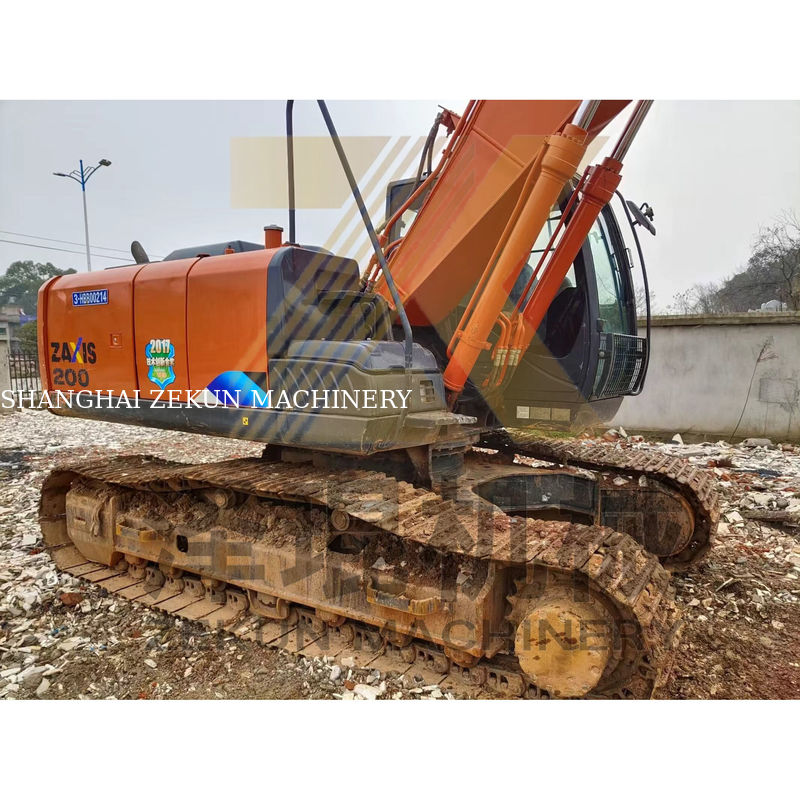 Χρησιμοποιήθηκε Hitachi ZX200-5 εκσκαφέας 20 τόνων πρωτότυπη Ιαπωνία για τις ανάγκες κατασκευής σας