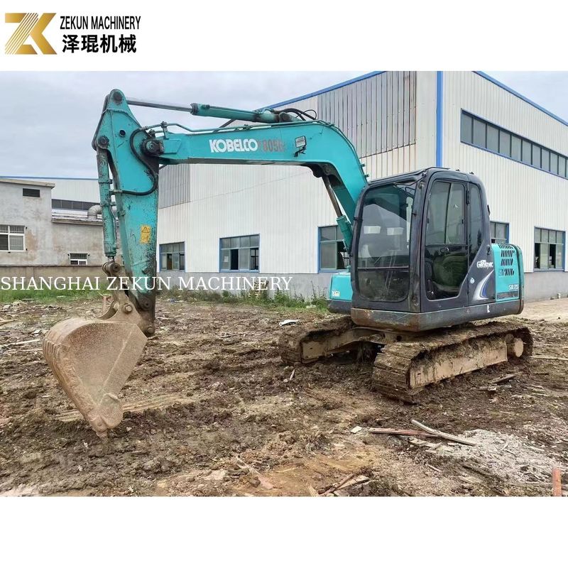 2017 Χρησιμοποιούμενος Kobelco SK75-8 7.5 Τόνων Ιαπωνικός εξορυκτής αρχικού σχεδιασμού