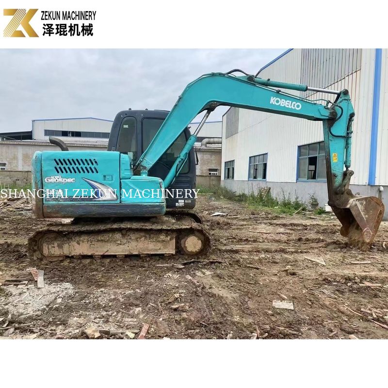 2017 Χρησιμοποιούμενος Kobelco SK75-8 7.5 Τόνων Ιαπωνικός εξορυκτής αρχικού σχεδιασμού