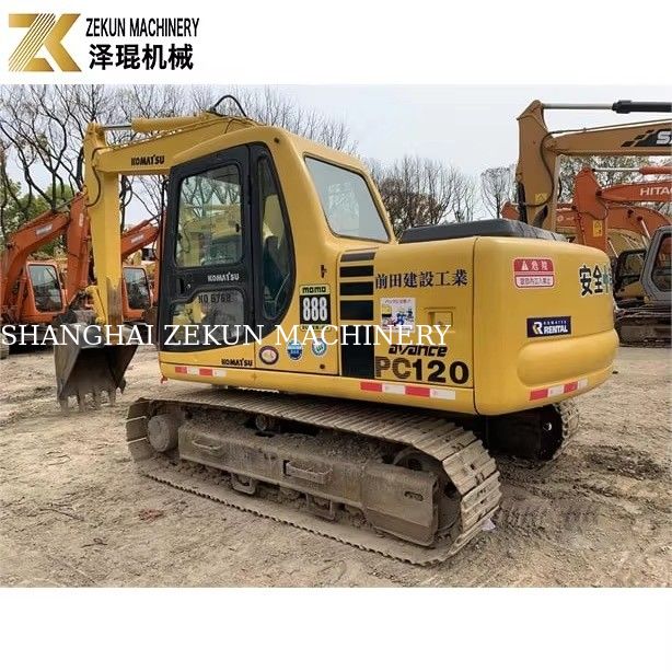 Ανοικτός 63kw Komatsu PC120-6 Crawler Excavator 120 6 8 για την Αγροτική Εκσκαφή